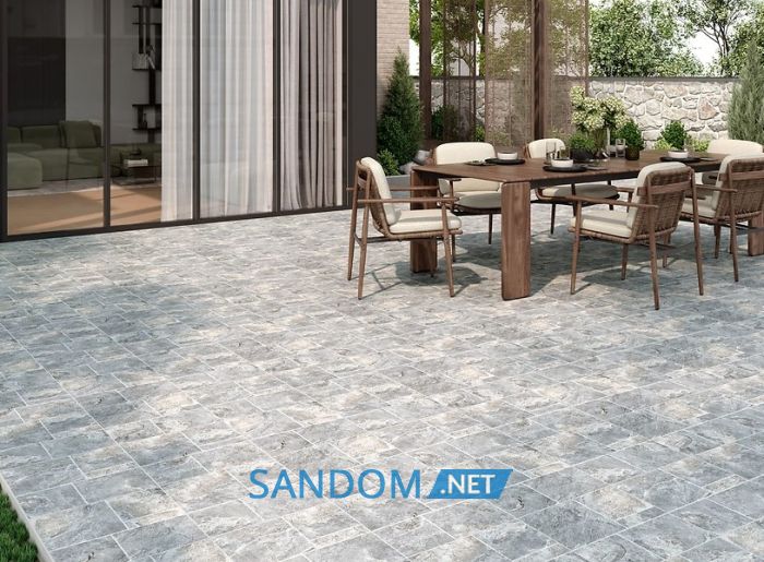 Плитка для підлоги Cersanit Atlas grey matt 42x42