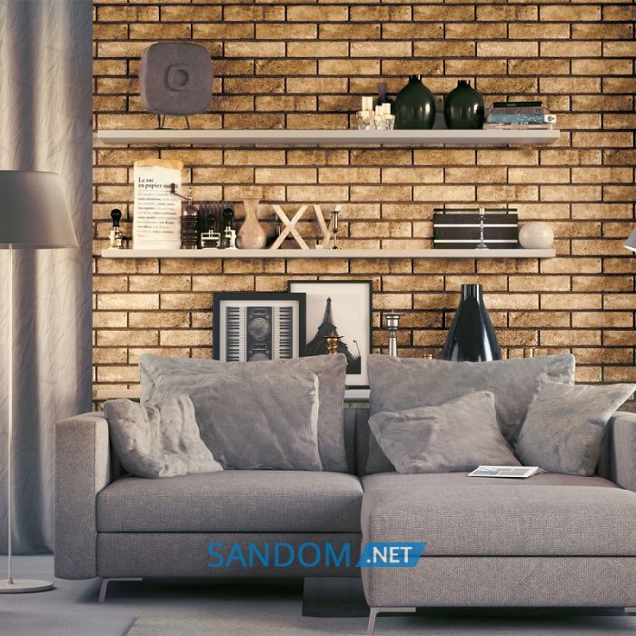 Плитка Golden Tile Brickstyle London 6х25 бежевая