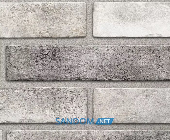 Плитка Golden Tile Brickstyle Seven Tones Grey 25х6