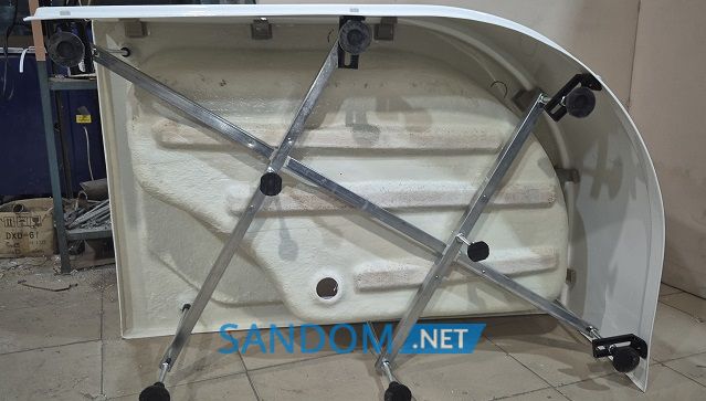 Душевой поддон KO&PO 117 120x80x40
