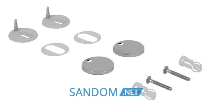 Унитаз-компакт Qtap Presto безободковый с сиденьем Soft-close QT24221217AW