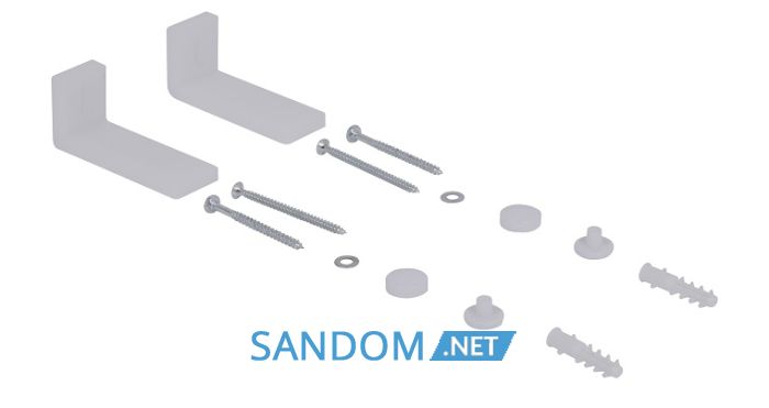 Унитаз-компакт Qtap Presto безободковый с сиденьем Soft-close QT24221217AW