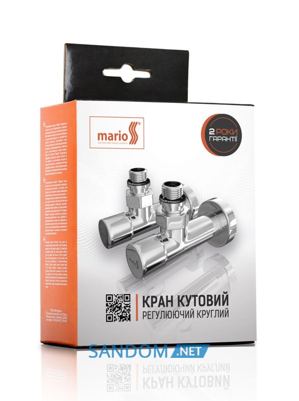 Комплект угловых кранов под  тэн Марио
