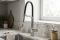 Смеситель для кухни Imprese Kucera f03403401AD с гибким изливом и подключением питьевой воды