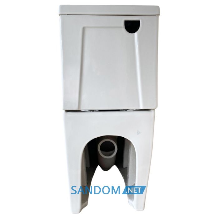 Унитаз компакт Keramika Nova C611 безободковый с сидением плавного опускания
