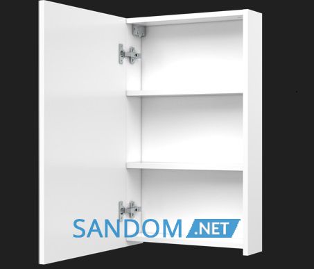 Дзеркальна шафа у ванну кімнату Van Mebles Ekonom Панорама 45